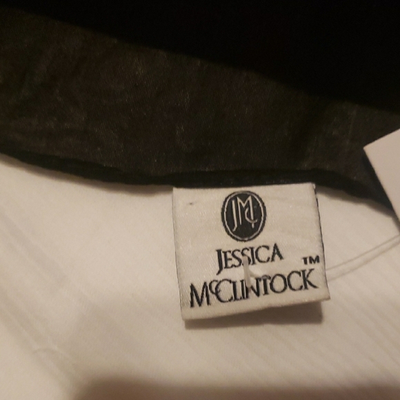 Jessica McClintock Black Scarf with Sparkling Details - Picture 4 of 4